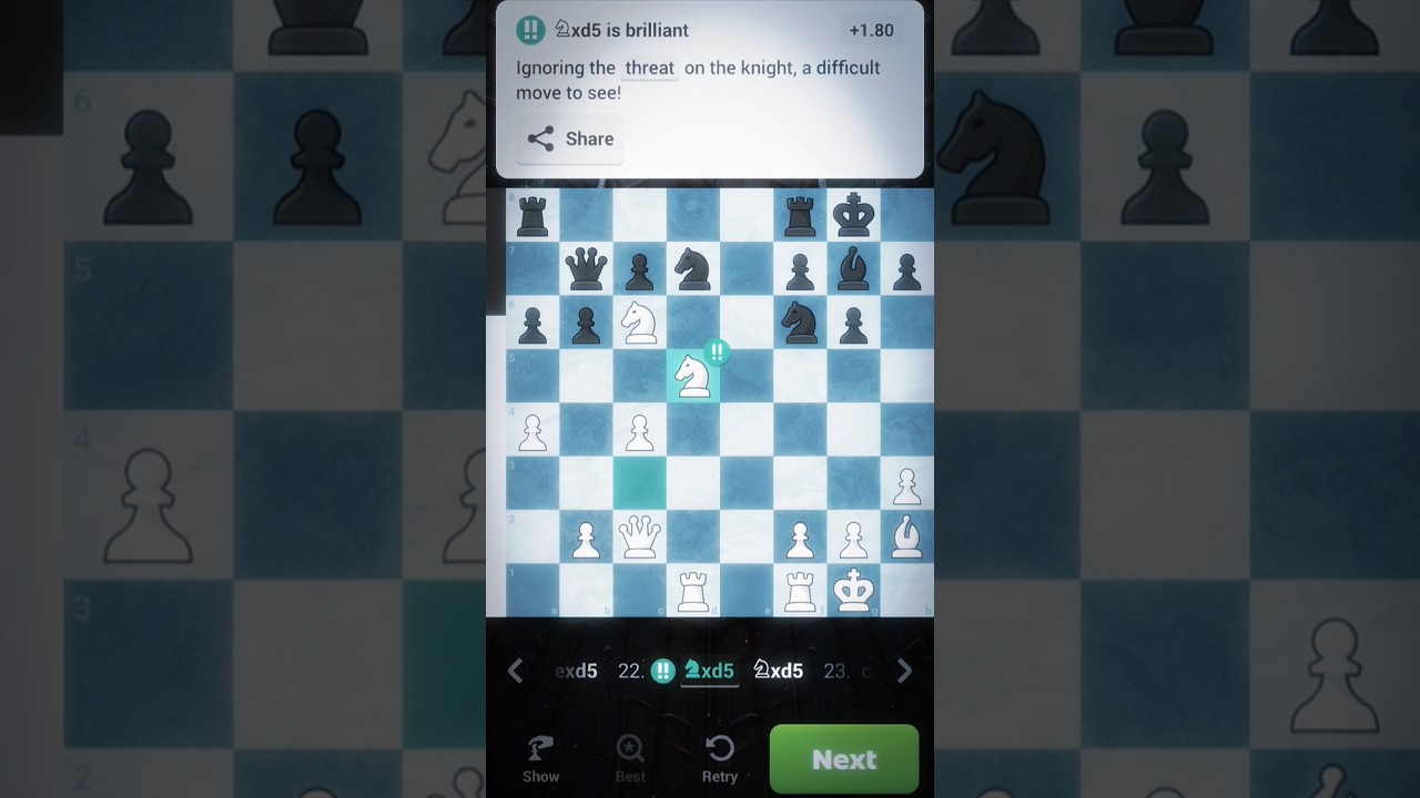 91% Accuracy in a Beautiful chess game! ♟️🔥 | Road to 2000