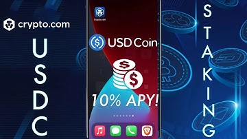 Staking USDC Stablecoin On Crypto.com App For High Yields! Complete Guide 2023