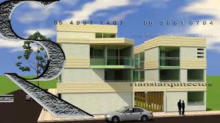 RECORRIDO VIRTUAL EN VIDEO ANIMACION EDIFICIO 4 NIVELES