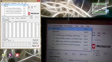 Programador USB - Programación del PIC18F2550