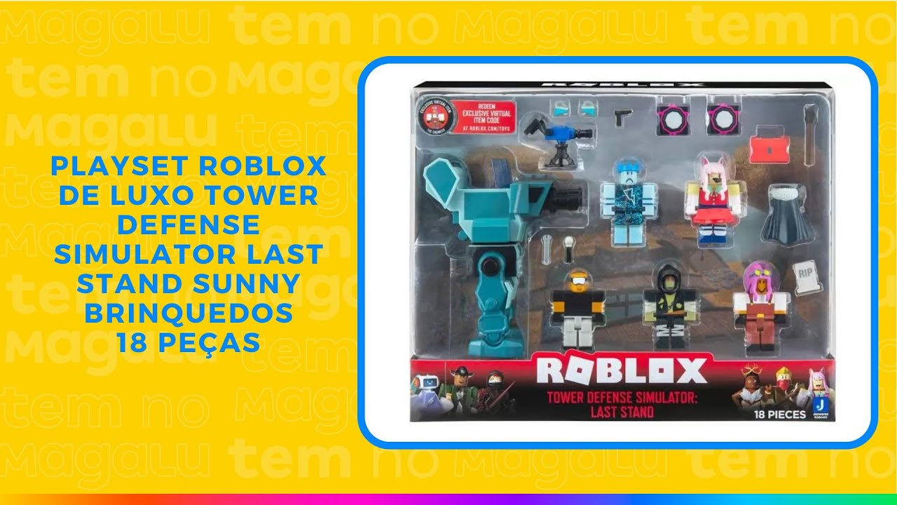 Compre Roblox - Playset De Luxo Tower Defense Simulator: Last Stand aqui na  Sunny Brinquedos.