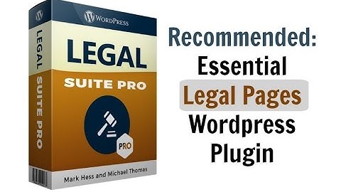 Legal Suite Pro Review - Auto Create Legal Pages For WordPress