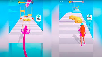 Hair Challenge || All Levels Gameplay Walkthrough Mobile Game iOS, Android Update New Level