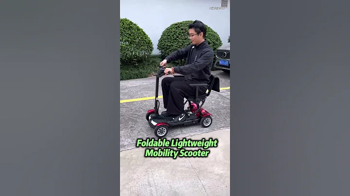 2025 new Foldable small Mobility Scooter #scooter #mobilityscooter #wheelchair