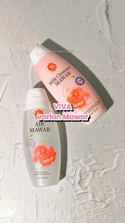 Milk Cleanser & Air Mawar Viva✨ #vivacosmetics #milkcleanser #airmawar #pembersihwajah #viva