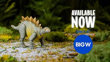 BIG W | Jurassic Revealed with Jurassic Outpost | Hammond Collection - Juvenile Stegosaurus HLT54