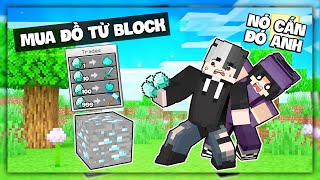 Minecraft nhưng Bạn Có Thể Mua Đồ Từ Block? Siro Sở Hữu Quả Táo Hacker Siêu Mạnh