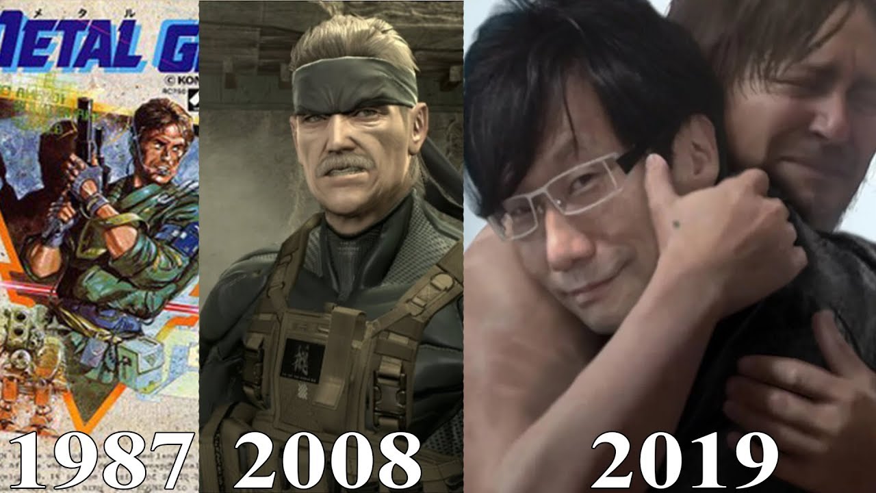 Evolution of Hideo Kojima Games 1987-2019 