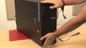 ThinkSystem ST550 removing a front door