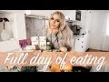 FULL DAY OF EATING / Grocery Haul