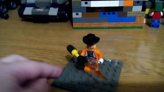 Мои Лего самоделки  1часть (миномет,огнемет, гранатомёт.)