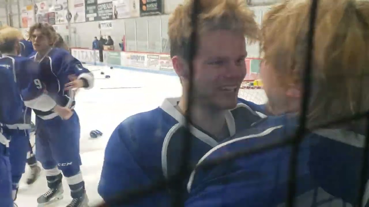 GMHL Russel Cup 2021-2022. Final Game. Titans Témiscaming vs Durham Roadrunners