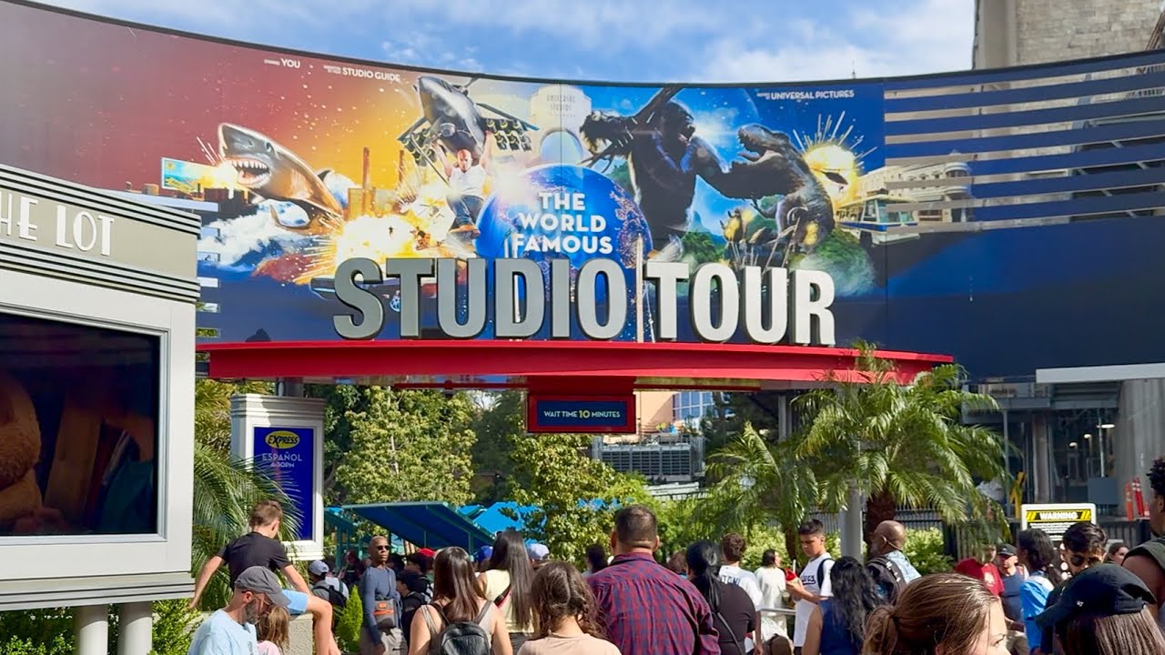Universal Studios Hollywood Studio Tour | World Famous Full Tour in 4K ...