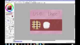 [Tutorial] Add textures on Paint Tool SAI (Not professionnal :c)