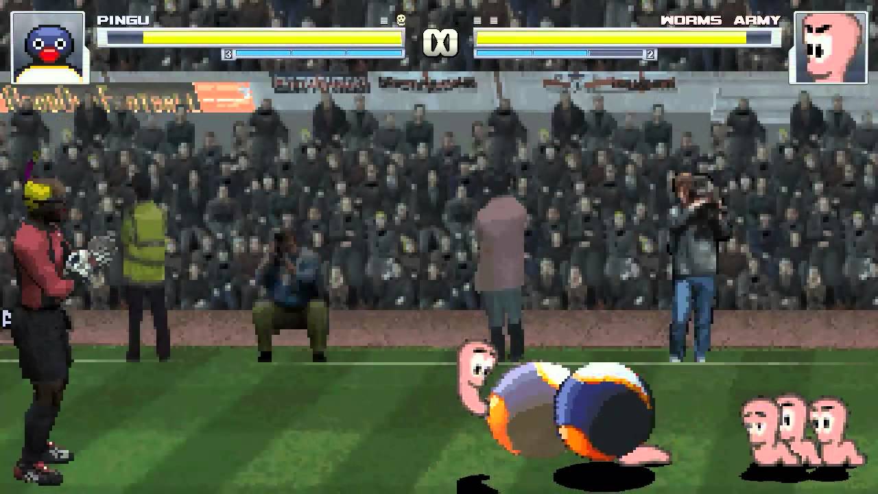 AN Mugen Request #218: Pingu VS Worms Army