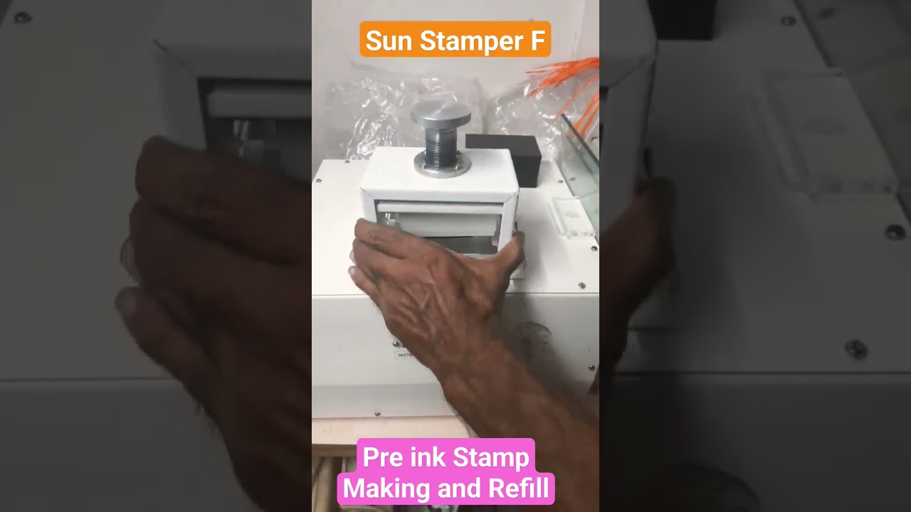 Sun Stamper ink, how to make Sun Stamp F 