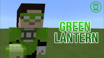 Minecraft | How to Build the Green Lantern
