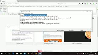 SELF XSS on yougetsignal.com