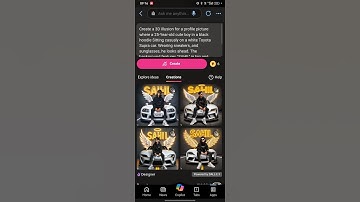 How🔥 to Create 3D 📌Ai Name Images with🚘 Car | bing app photo editing | Bing image creator tutorial
