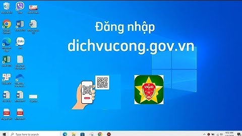Hướng Dẫn Đăng Nhập Dịch Vụ Công Quốc Gia Bằng Cách Quét Mã QR Phần Mềm VNEID #dichvucong #vneid