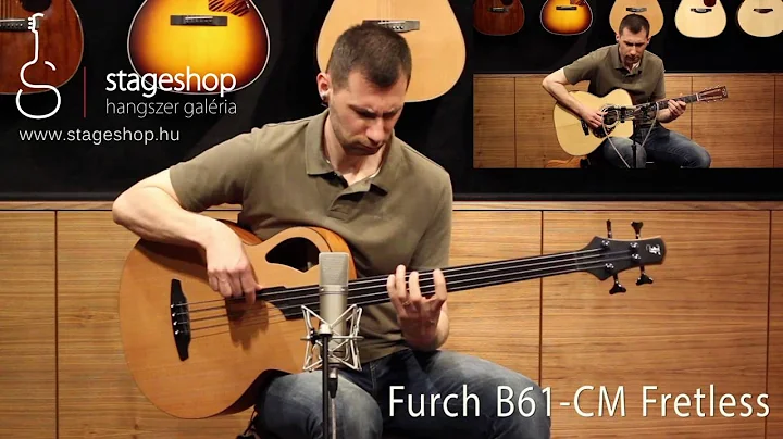 Furch B61-CM Fretless acoustic bass demo played by...