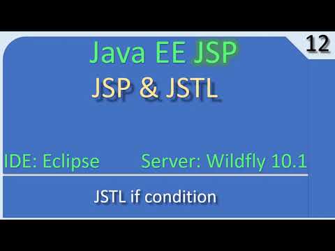 JSP JSTL if condition usage | JavaEE JSP Tutorial #12