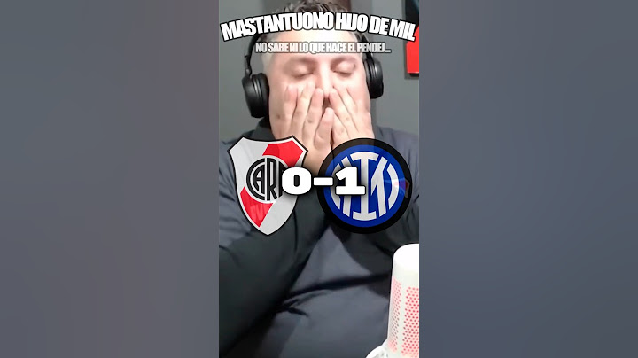 REACCION de HINCHA de RIVER al 🐓RIVER 0 🐍INTER 1 | 🤬#river #inter #mundial #eliminados #golazo #fyp