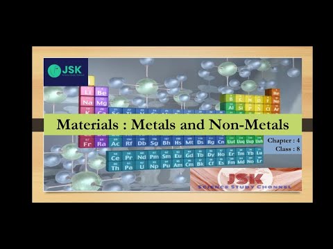 Metals and Non Metals class 8 chapter 4_full chapter_quiz links are given below in discription box