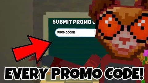 All of the promo codes in animal blocks