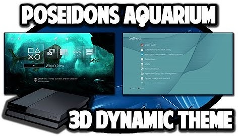 [PS4 THEMES] 3D Poseidon