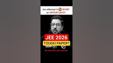 JEE 2026 Big Opportunity of 99%ile in Jan Attempt🔥 #Physics #IITJEE #eduniti #viral