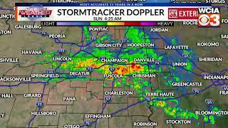 Early Sunday Severe Weather Coverage