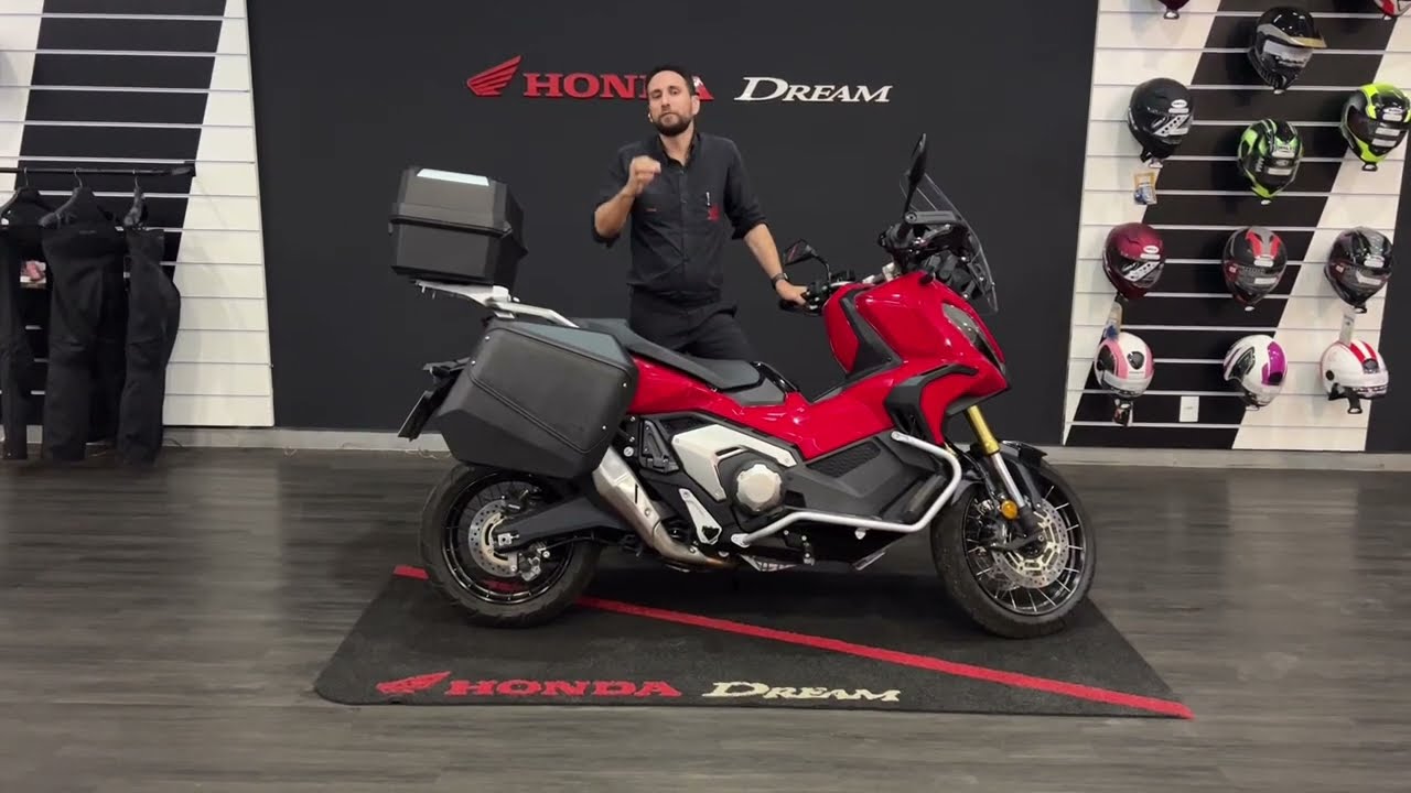 Acessórios originais Honda XADV YouTube