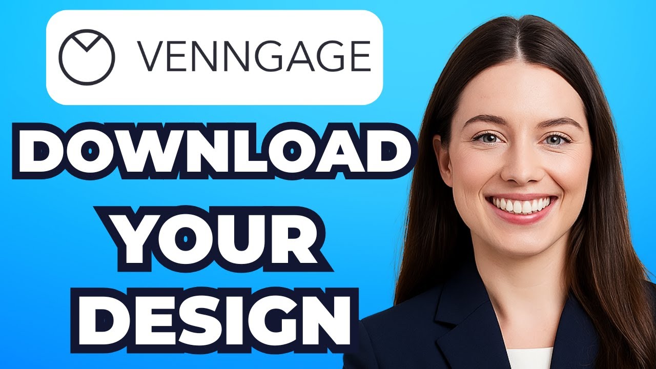 How to Download your Infographic / Design in Venngage - YouTube