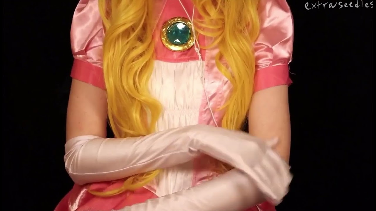 Princess peach Dress ASMR