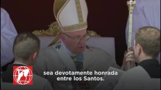 El Papa Francisco declara Santa a la Madre Teresa de Calcuta