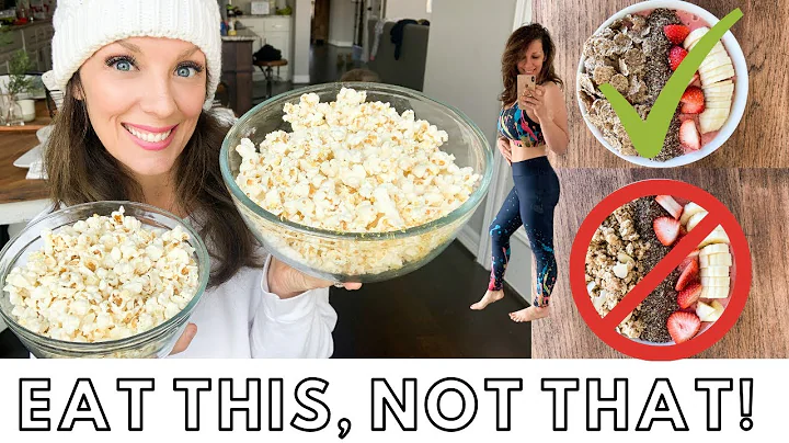 EAT THIS NOT THAT #1 // Healthy Vegan food swaps for weight loss // Plant Based