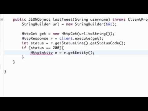 Android Application Development Tutorial   151   JSONArrays and JSONObjects