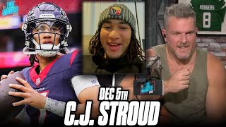 CJ Stroud On Texans Success With Young Leadership, Impact of Tank Dell's Injury | Pat McAfee Show