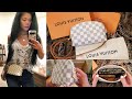 Louis Vuitton Cosmetic Pouch Azur Unboxing | Covert to Crossbody Nano Bag | What Fits | Mod Shots