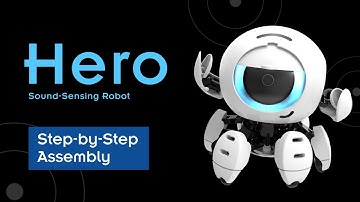 Hero: Sound Sensing Robot - Step-By-Step Assembly