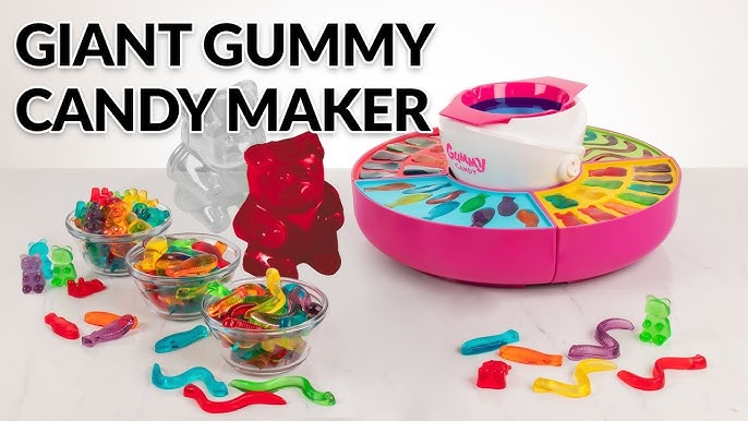 Electric Giant Gummy Candy Maker. Make worms, bears and a GIANT GUMMY BEAR!