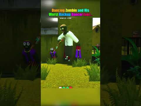 Dancing Zombie and His Worst Backup Dancer Ever... #MecchaChameleon