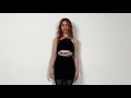 TRY ON HAUL FASHION GLAMOUR EDITORIAL :Pantyhose, Stockings,ìTights, Nylon, High Heels Minidress