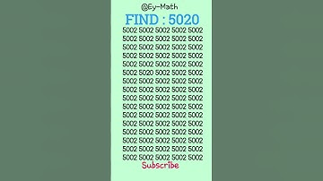 The Odd Number IQ Test Challenge #fyp #fypviral #fypyoutube #iqtest #shorts