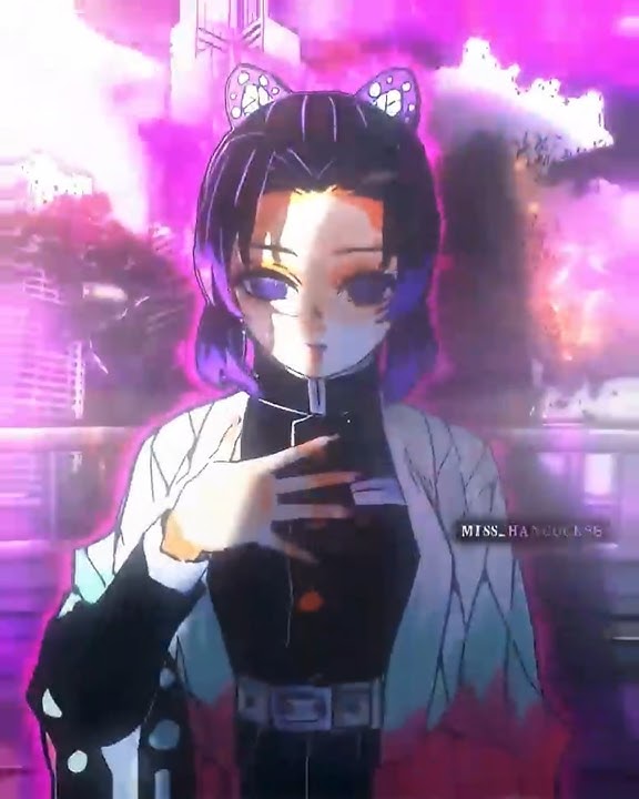 pov: shinobu in new trailer..🥶🔥[] shinobu kocho manga edit [] kny manga edit [] #demonslayer #shorts