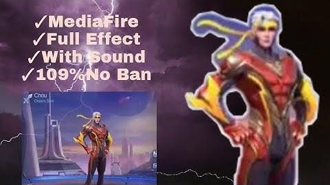 Chou Thunder fist Script Skin | Mvip gaming | all effect