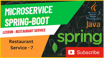 SpringBoot Restaurant Service Tutorial-7 Hindi | Microservice In Hindi. #microservices #springboot