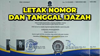 Disinilah Letak Tanggal Ijazah Dan Nomor Ijazah Sma Dan S1   Melihat Tanggal Ijazah Nomor Ijazah S1