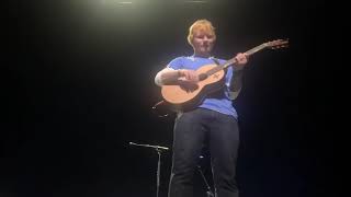 Beautiful People (acoustic) - Ed Sheeran - Royal Haymarket Theatre 14/07/19